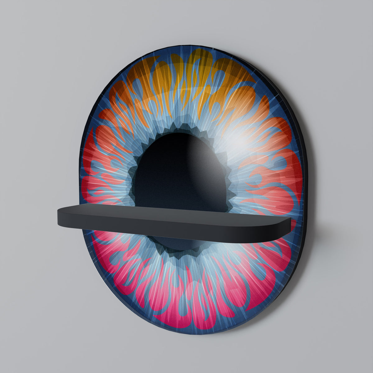 FANTASY EYE Dekoratives Wandregal