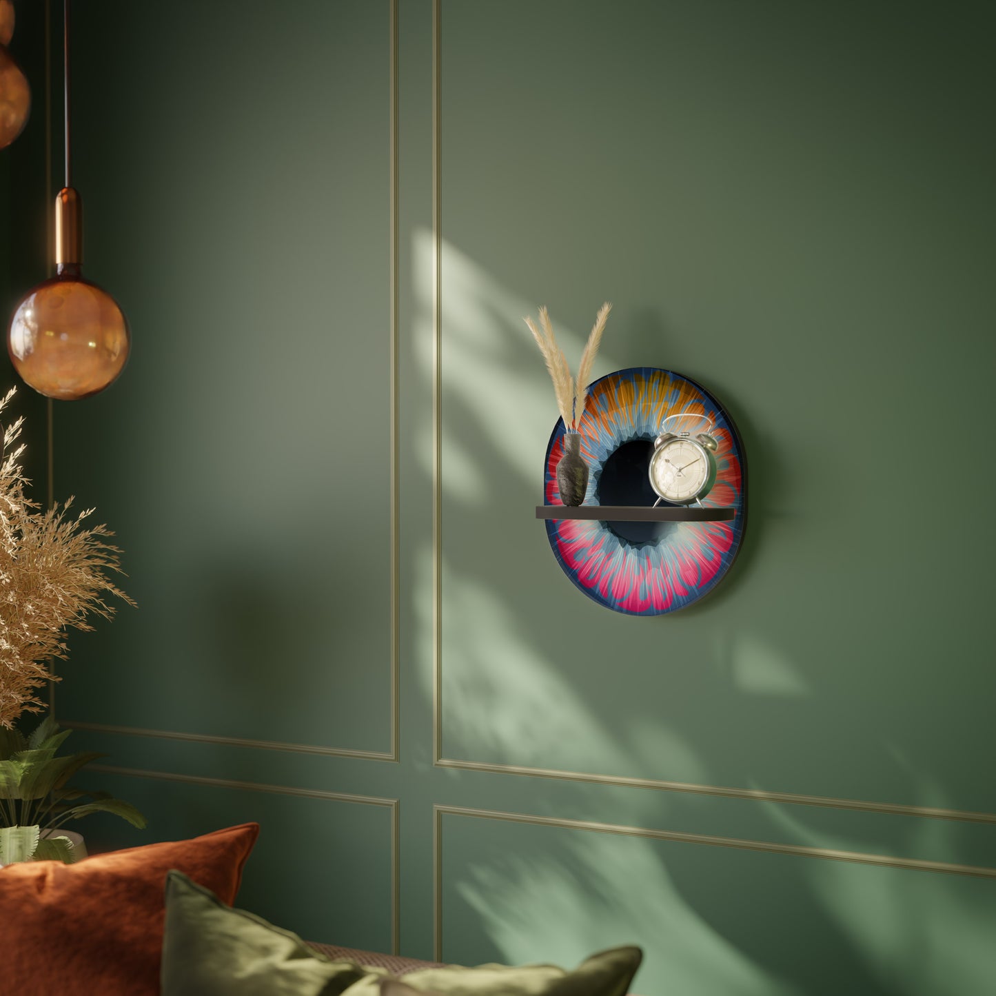 FANTASY EYE Dekoratives Wandregal