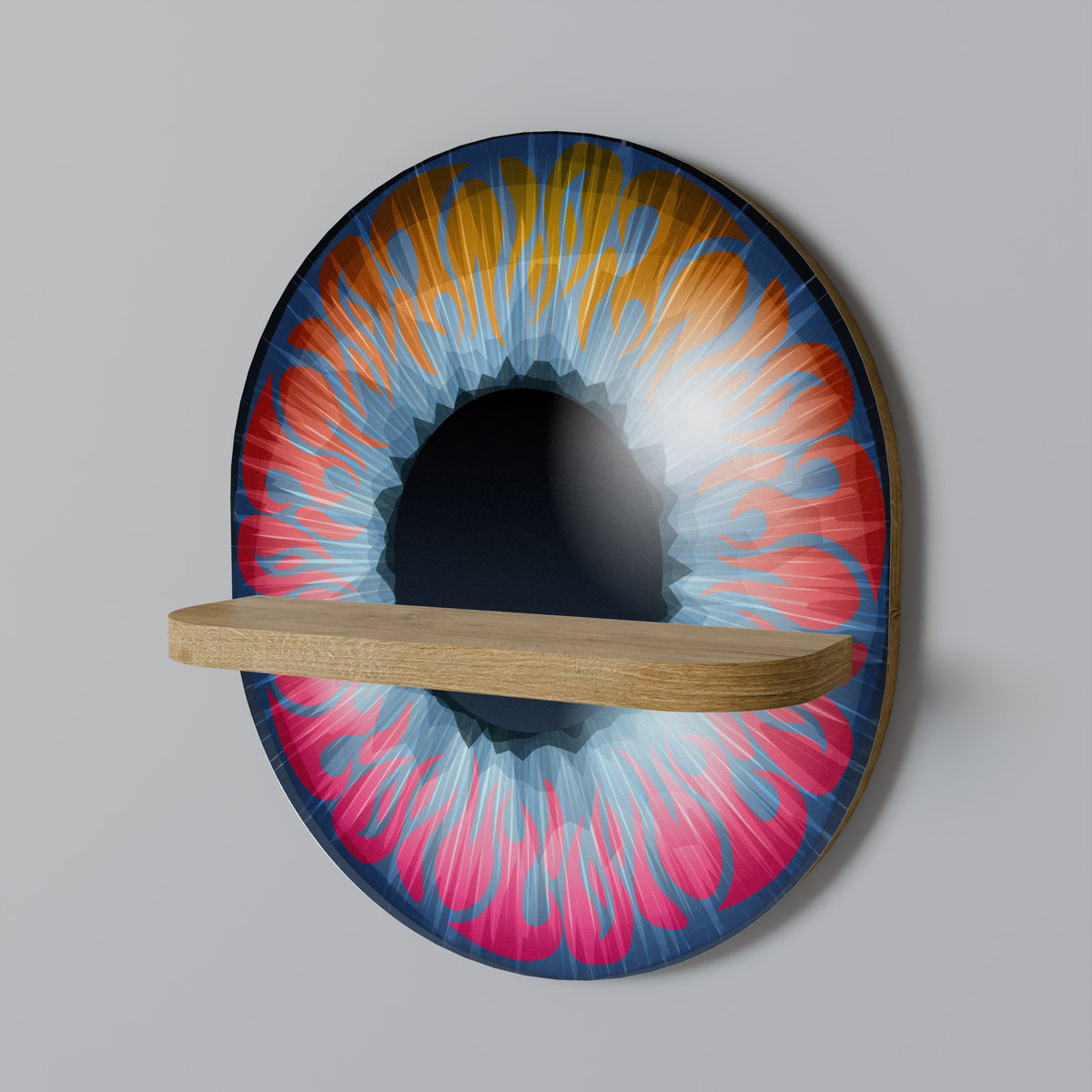 FANTASY EYE Dekoratives Wandregal