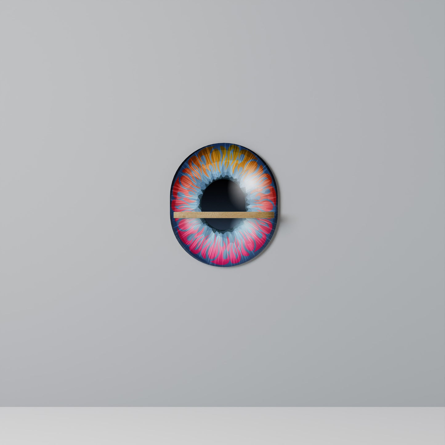 FANTASY EYE Dekoratives Wandregal