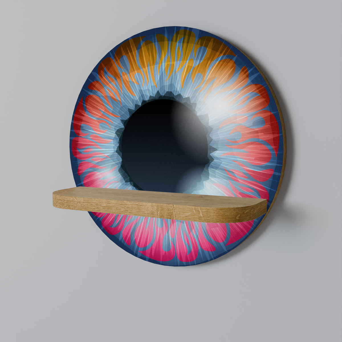 FANTASY EYE Dekoratives Wandregal