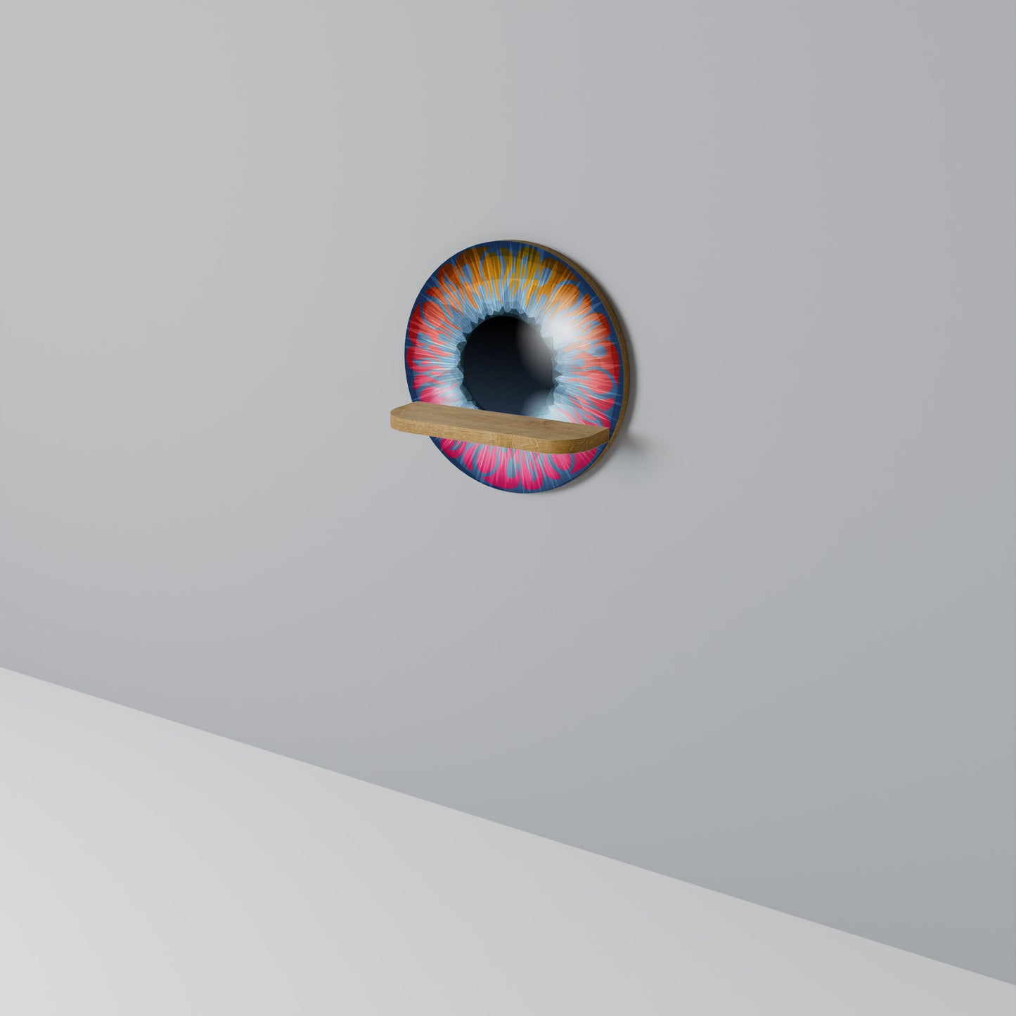 FANTASY EYE Dekoratives Wandregal