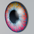 FANTASY EYE Rundes Wandbild