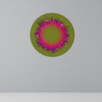 EXPLOSION ESSENCE Runde Wanddekoration Ø 69 cm