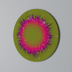 EXPLOSION ESSENCE Runde Wanddekoration Ø 69 cm