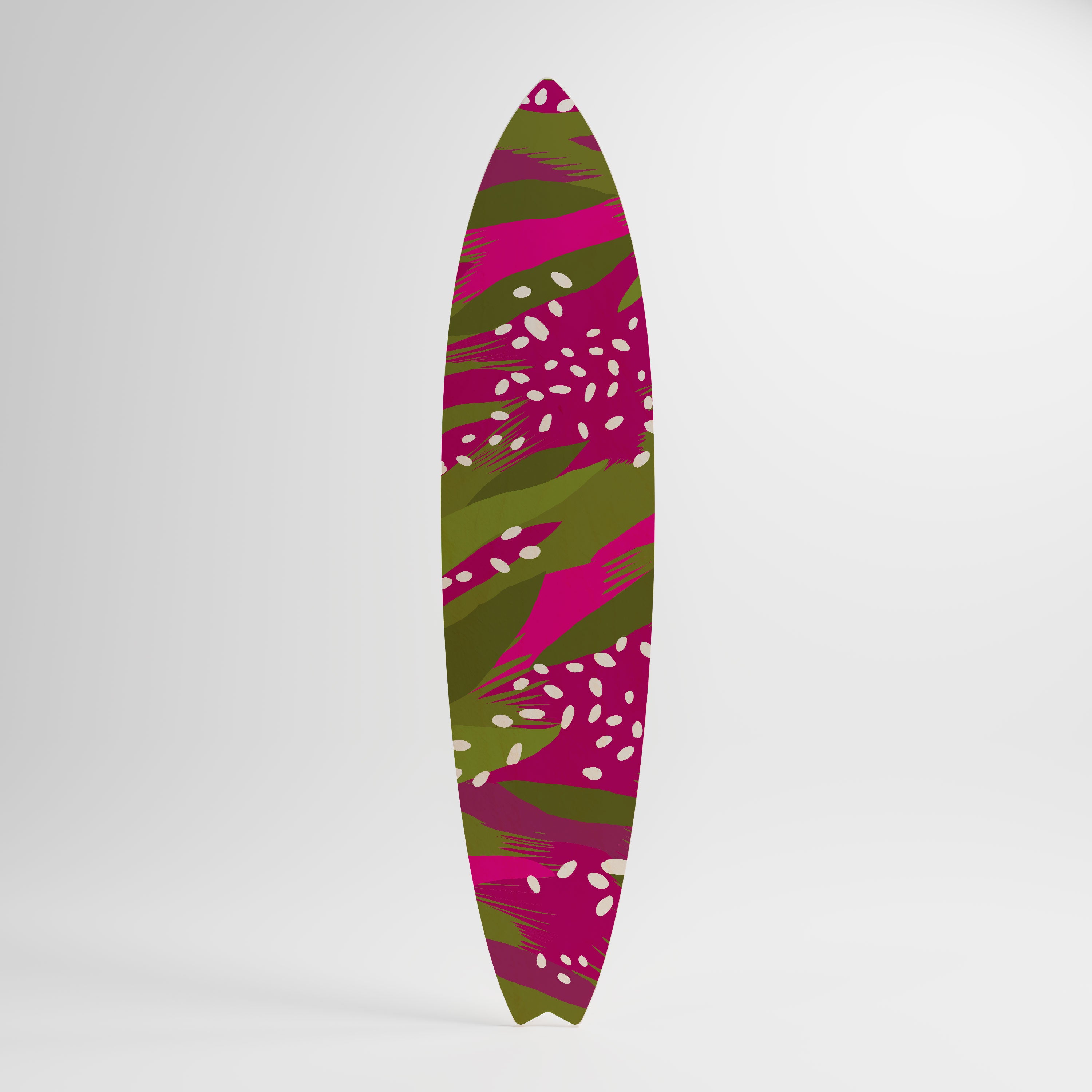 ENCHANTED TIGER Deko-Surfboard