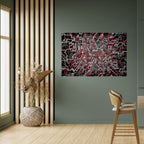 BROKEN LINES Selbstklebendes Horizontal-Poster