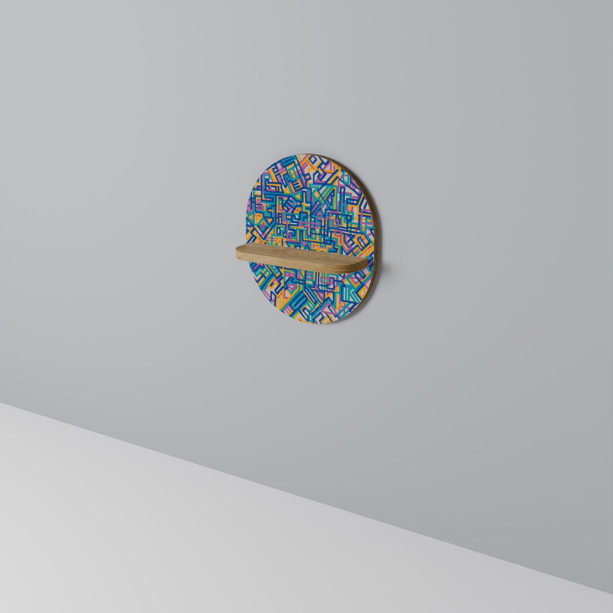 MEMORIES MAP Dekoratives Wandregal