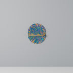 MEMORIES MAP Oval Art Shelf In Oak Effect