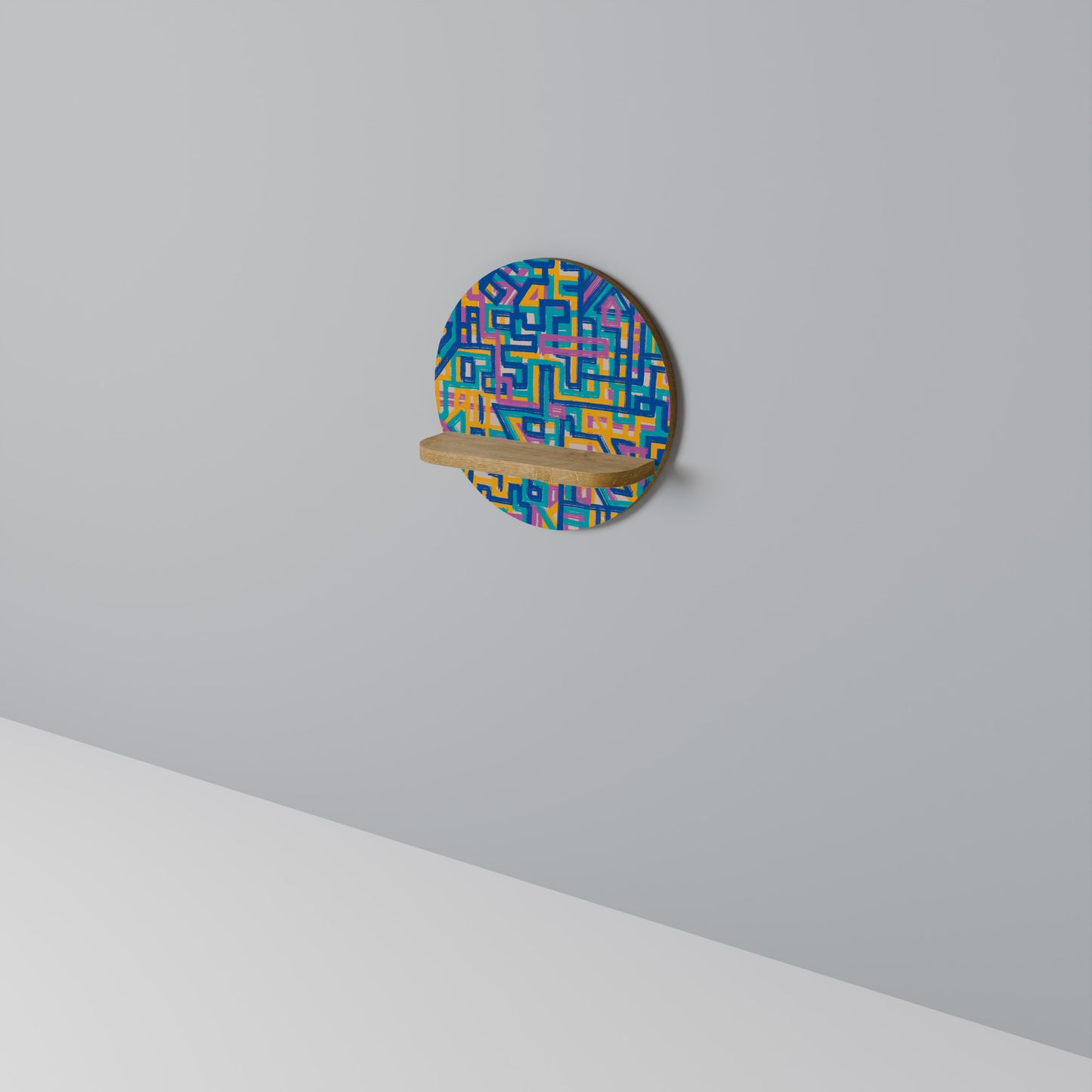 MEMORIES MAP Dekoratives Wandregal