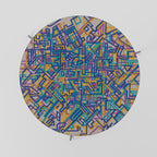 MEMORIES MAP Couchtisch Ø 69 cm