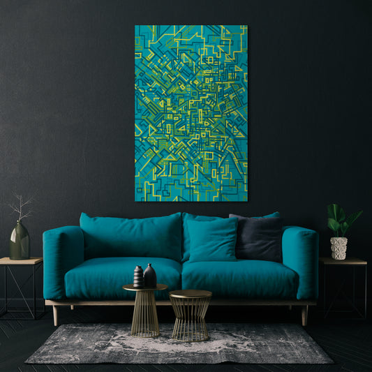 NOSTALGIC MEMORIES Vertical Canvas Print
