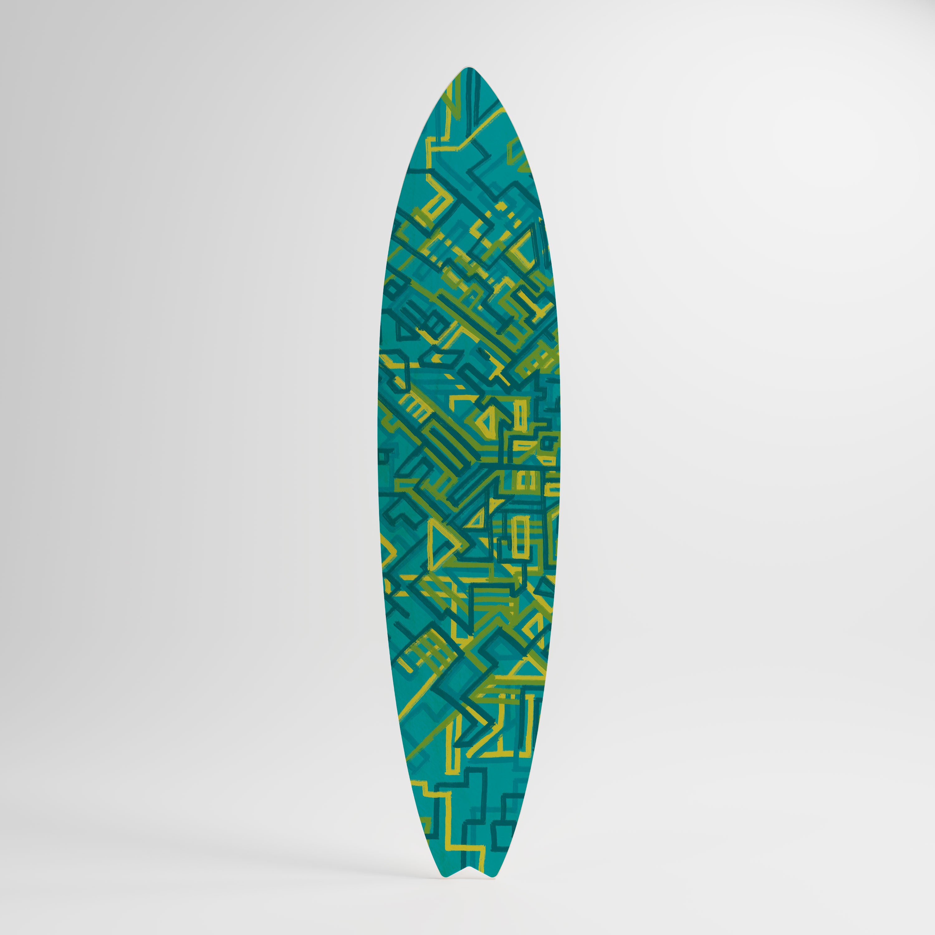 NOSTALGIC MEMORIES Deko-Surfboard