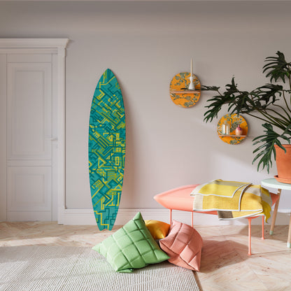 NOSTALGIC MEMORIES Deko-Surfboard