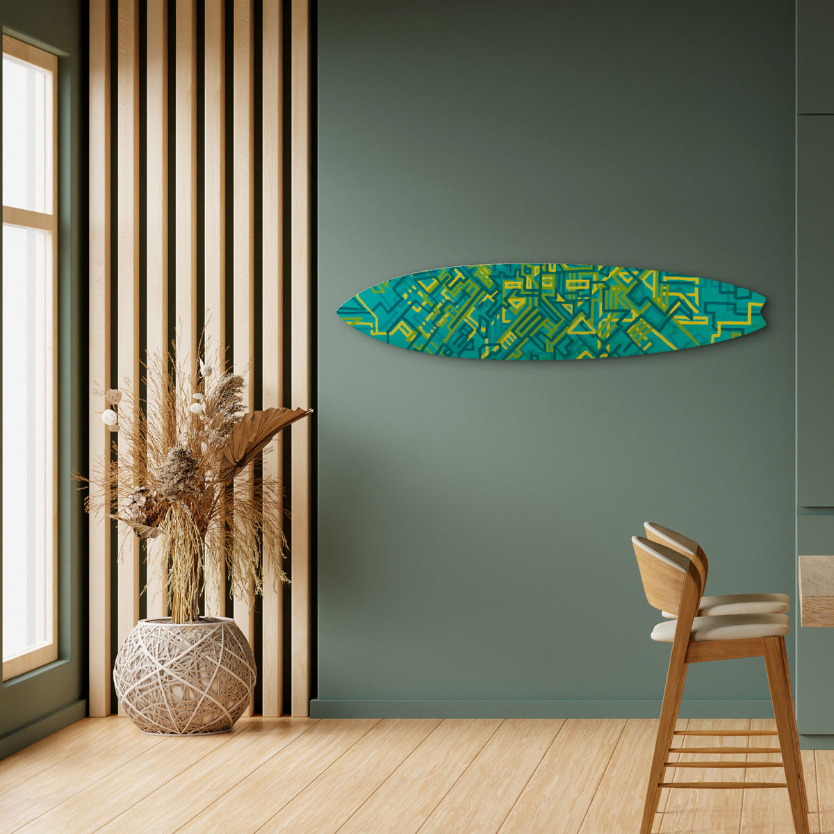 NOSTALGIC MEMORIES Deko-Surfboard