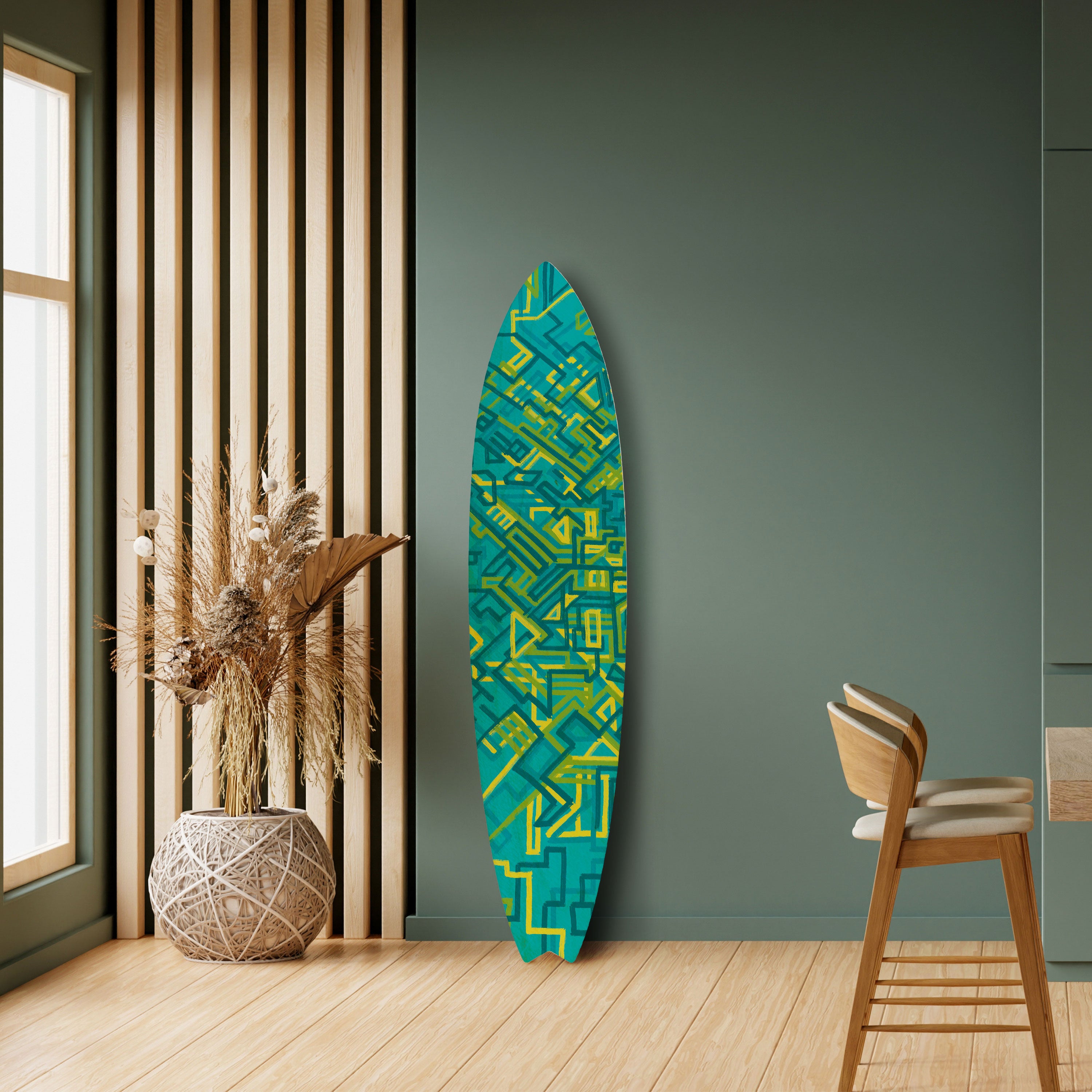 NOSTALGIC MEMORIES Deko-Surfboard