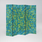 NOSTALGIC MEMORIES 5-teiliger Paravent