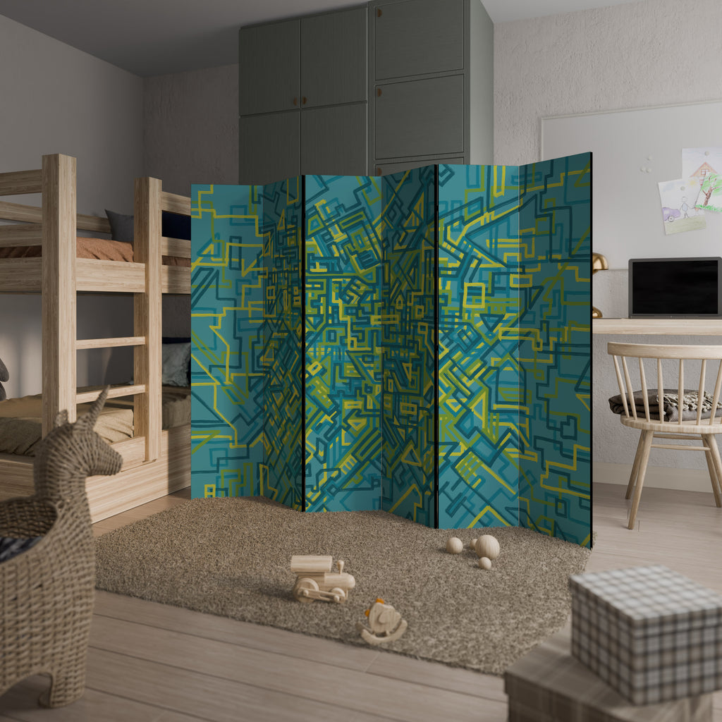 NOSTALGIC MEMORIES 6-Panel Room Divider