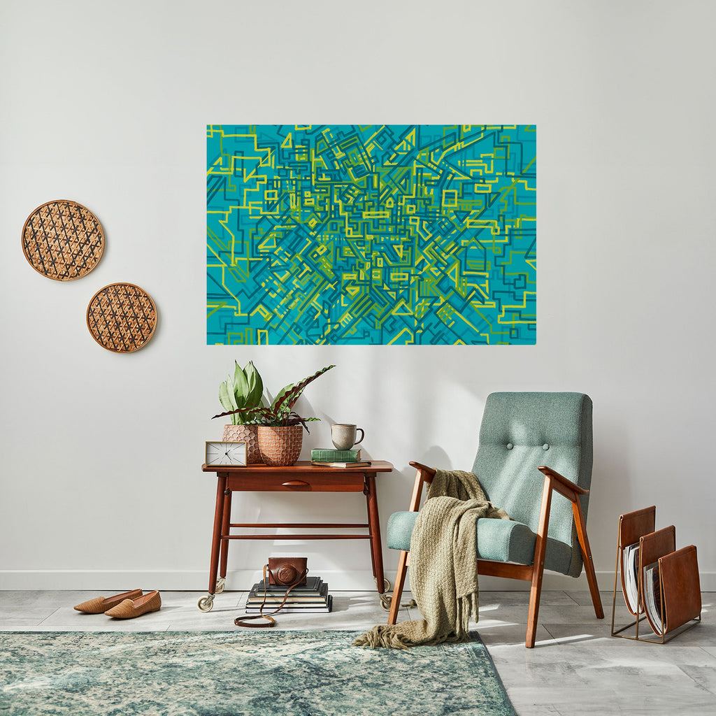 NOSTALGIC MEMORIES Selbstklebendes Horizontal-Poster