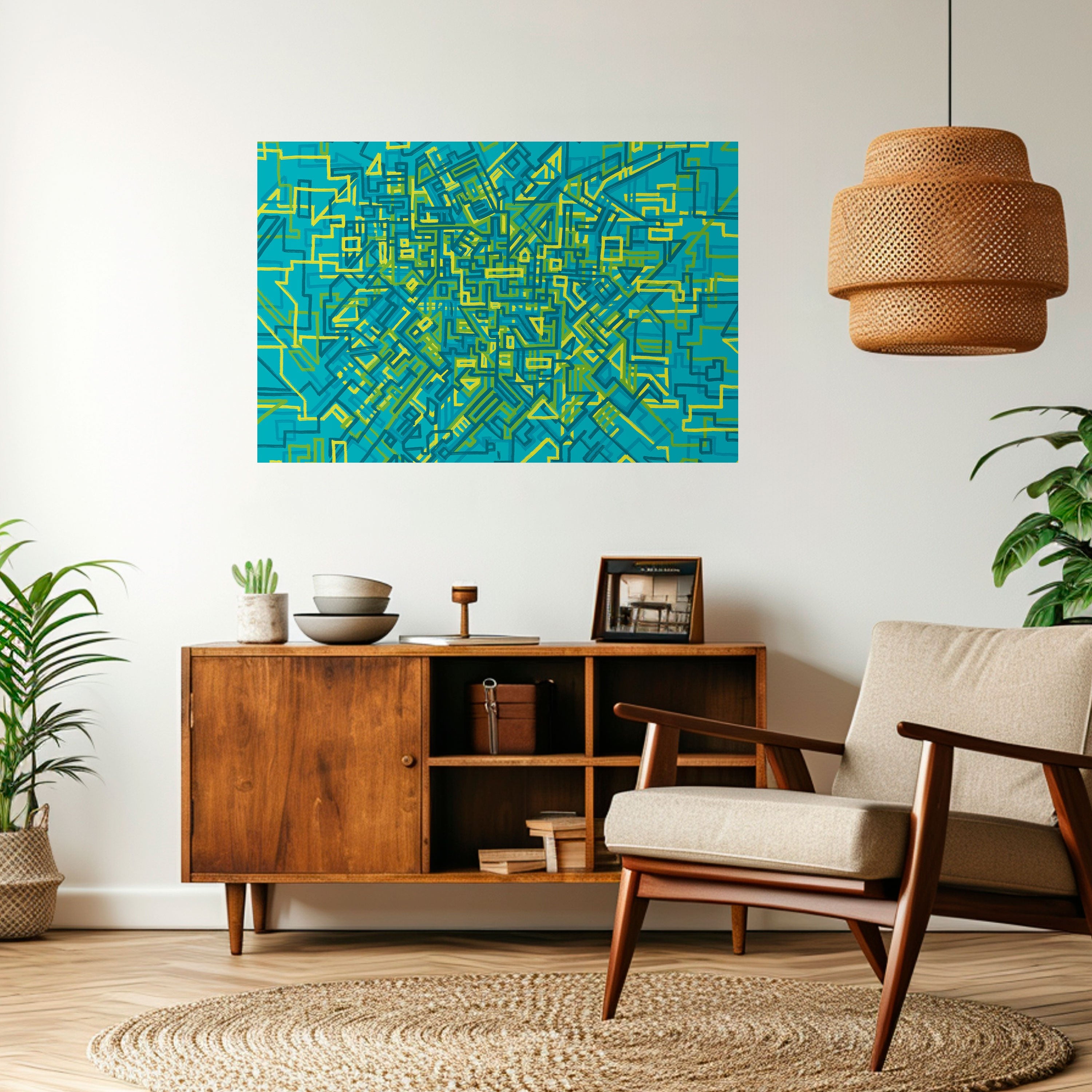 NOSTALGIC MEMORIES Selbstklebendes Horizontal-Poster