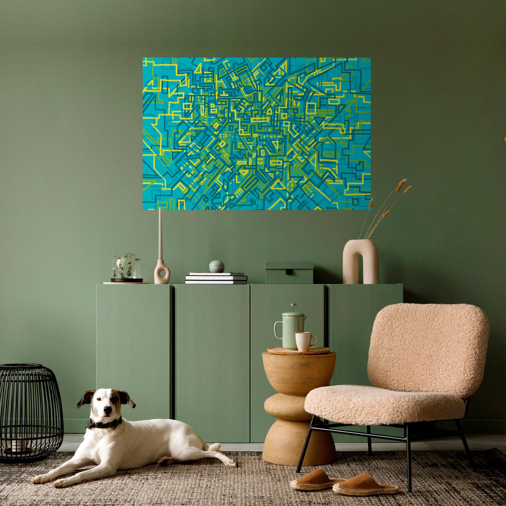 NOSTALGIC MEMORIES Selbstklebendes Horizontal-Poster