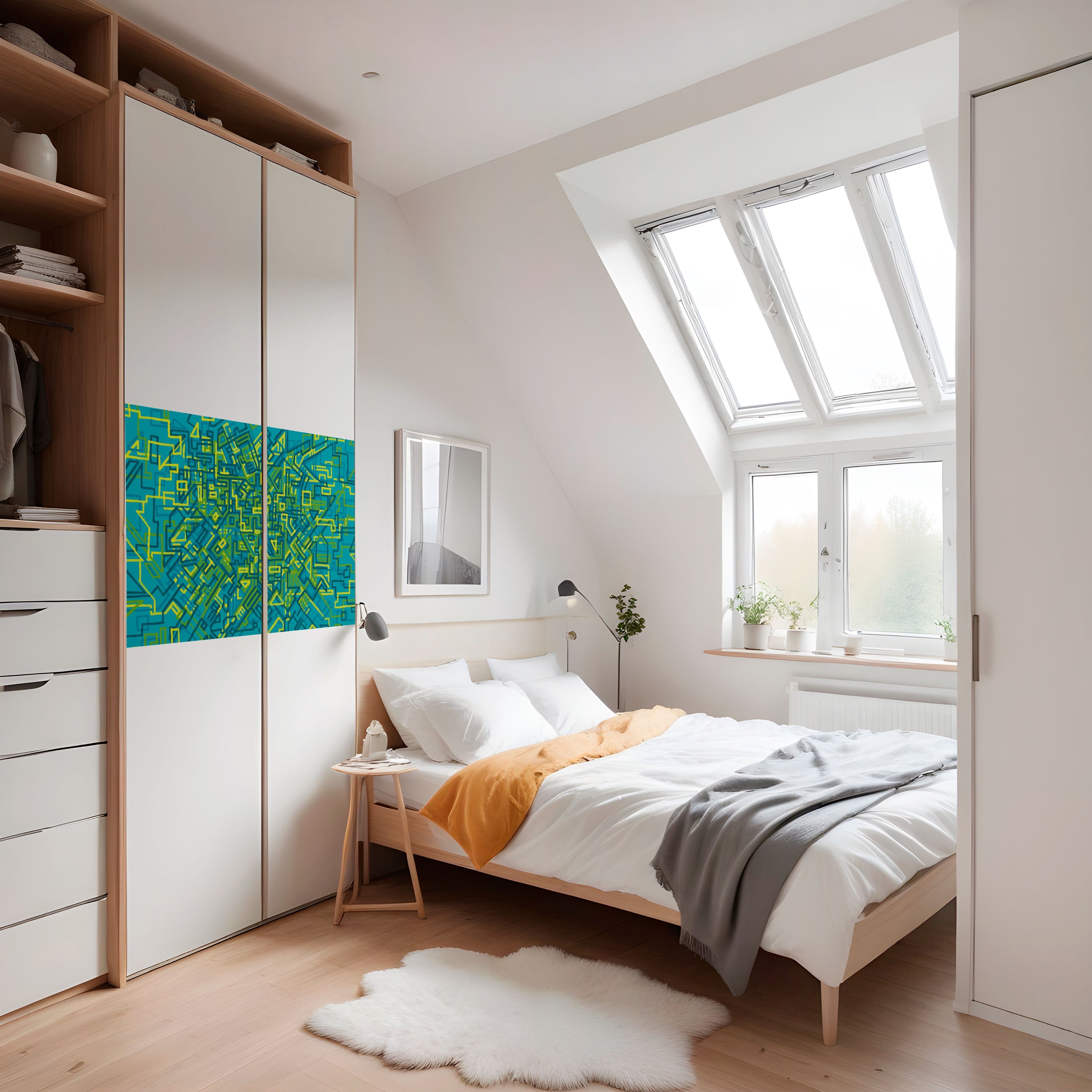 NOSTALGIC MEMORIES Selbstklebendes Horizontal-Poster