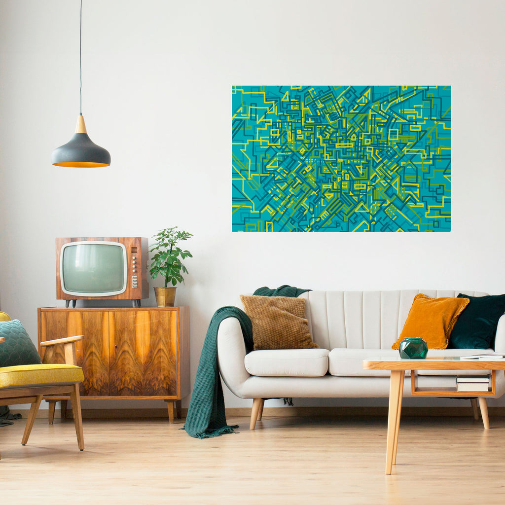 NOSTALGIC MEMORIES Selbstklebendes Horizontal-Poster