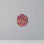 LOVELY MEMORIES Ovales Kunstregal in Eiche-Optik