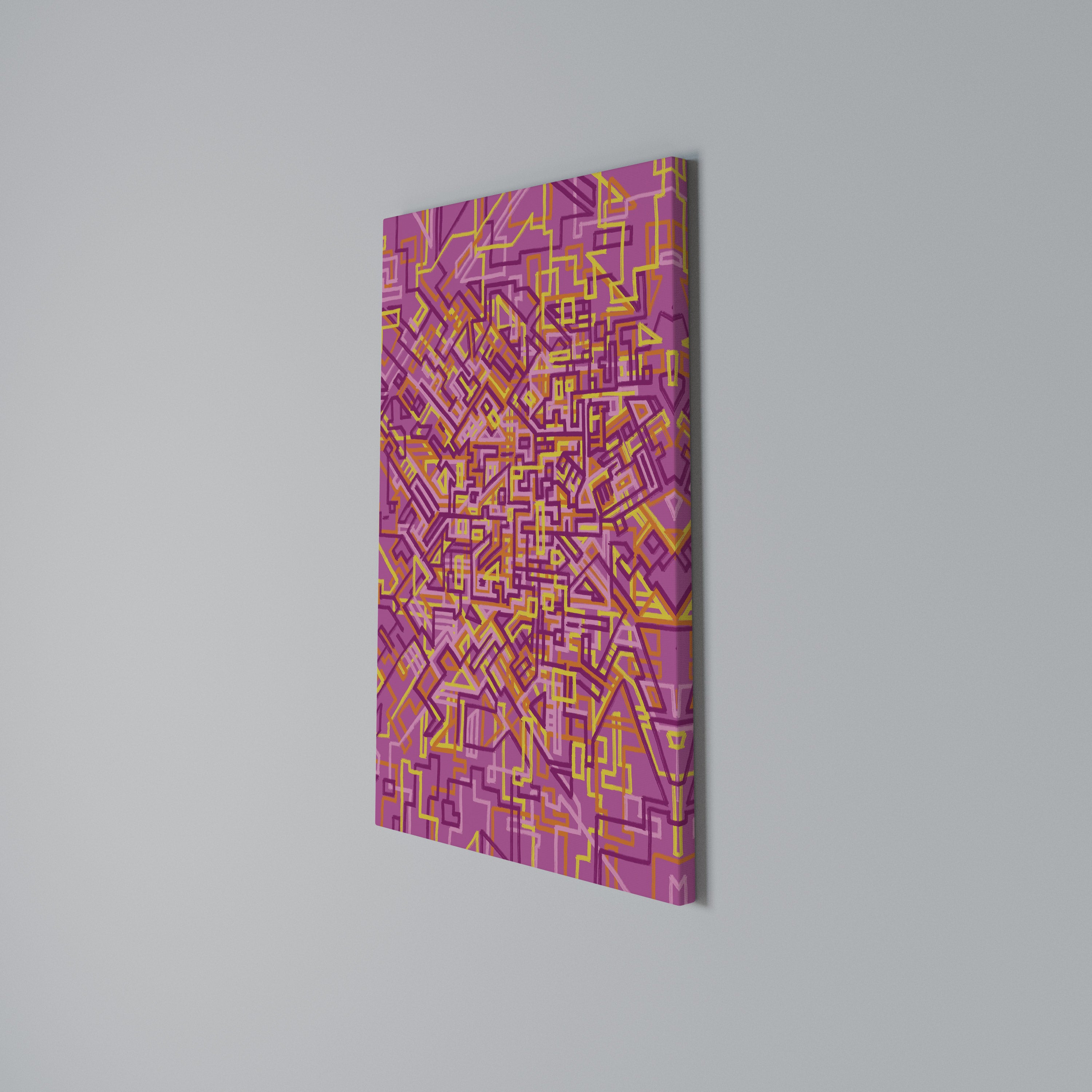 LOVELY MEMORIES Vertical Canvas Print