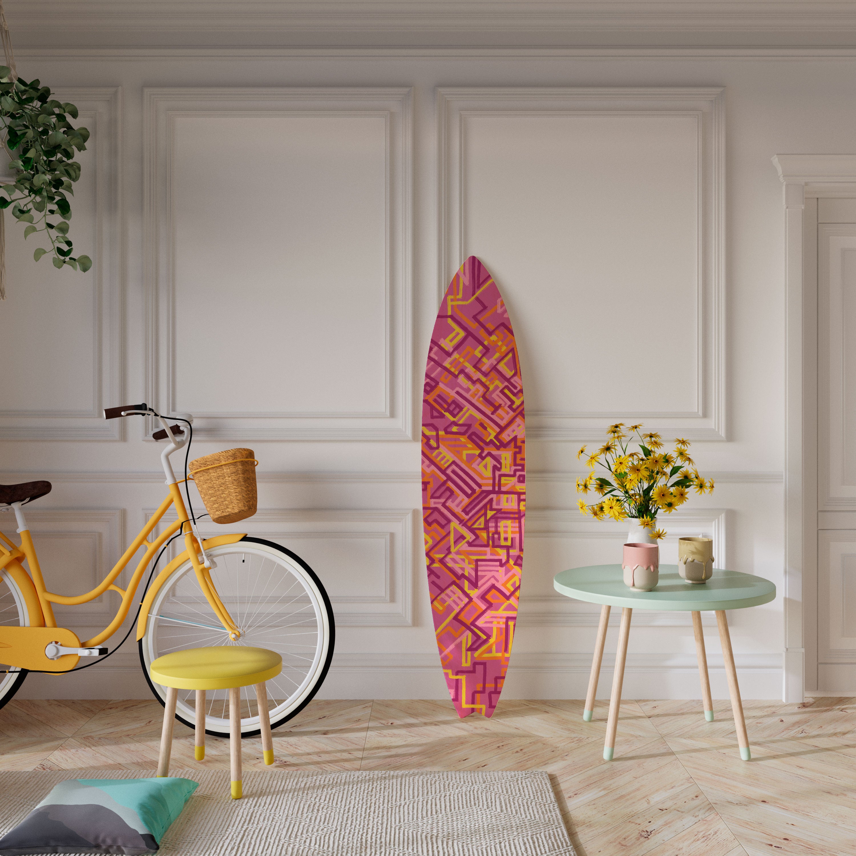 LOVELY MEMORIES Deko-Surfboard
