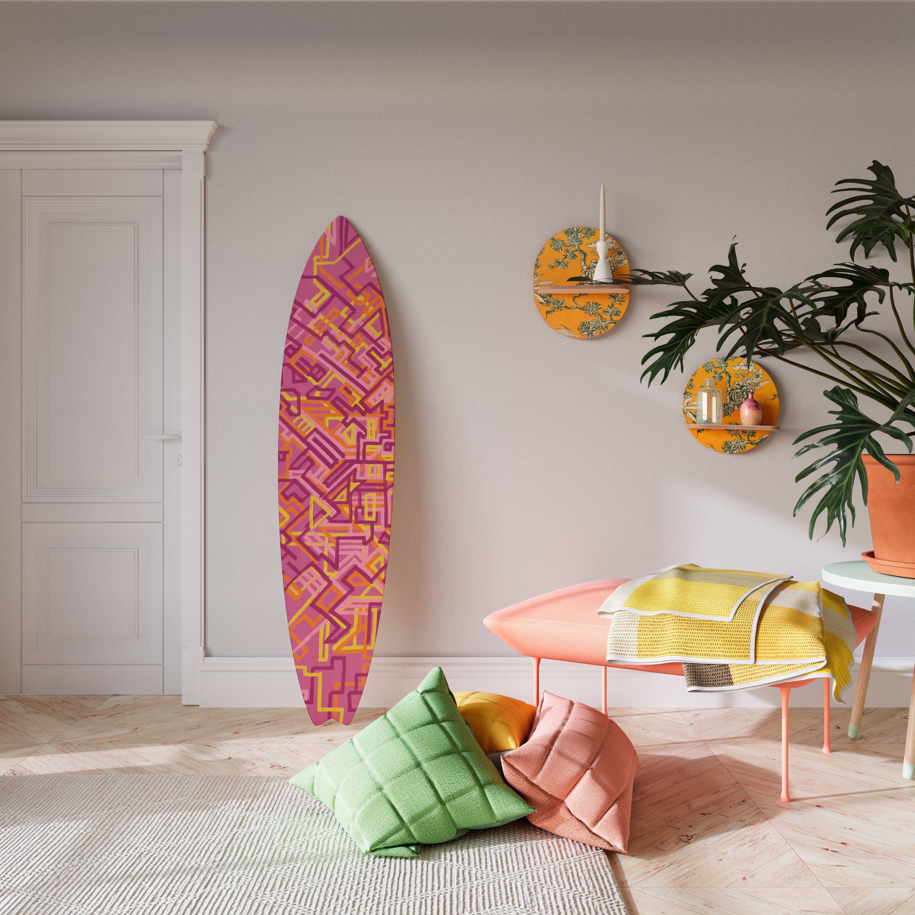 LOVELY MEMORIES Deko-Surfboard