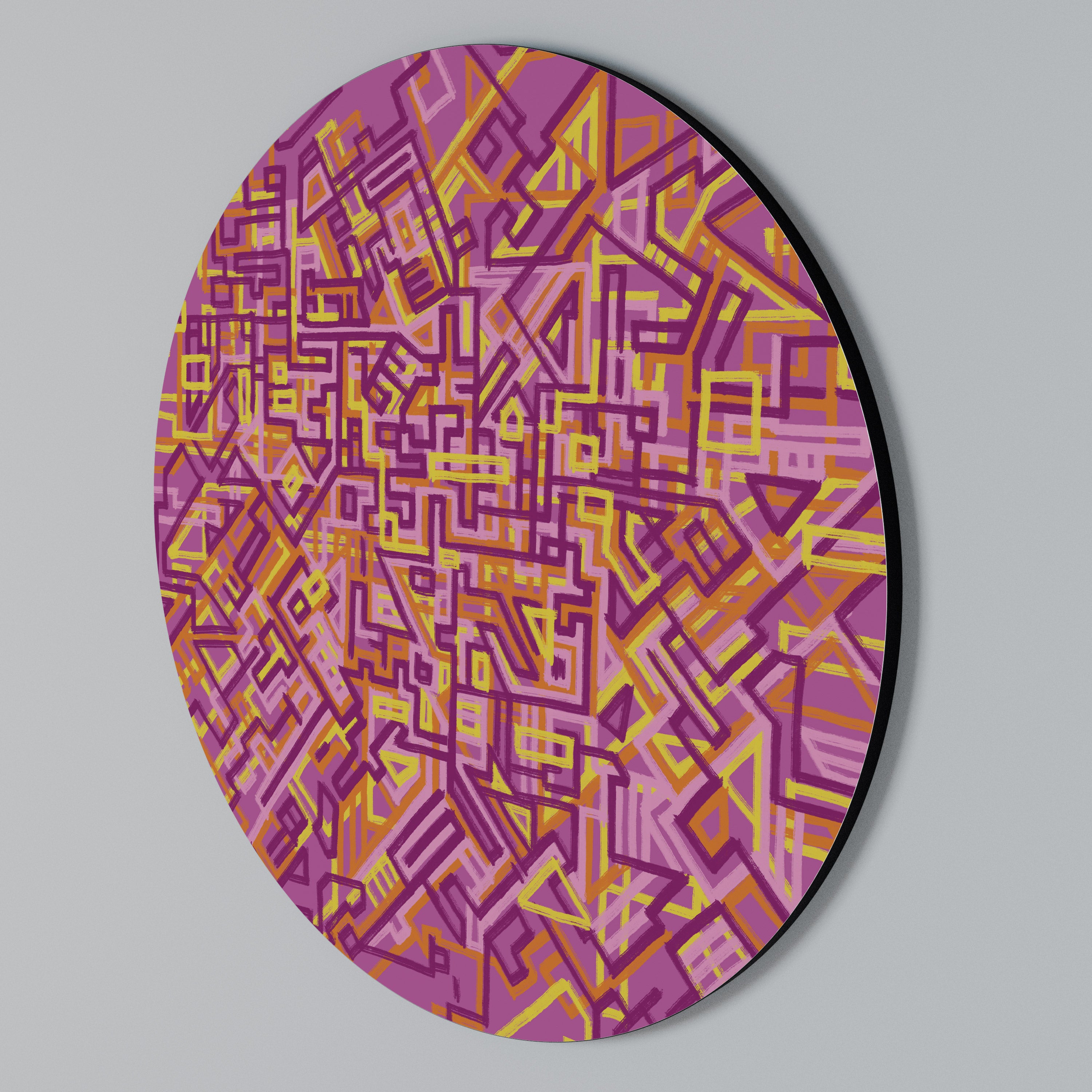 LOVELY MEMORIES Rundes Wandbild