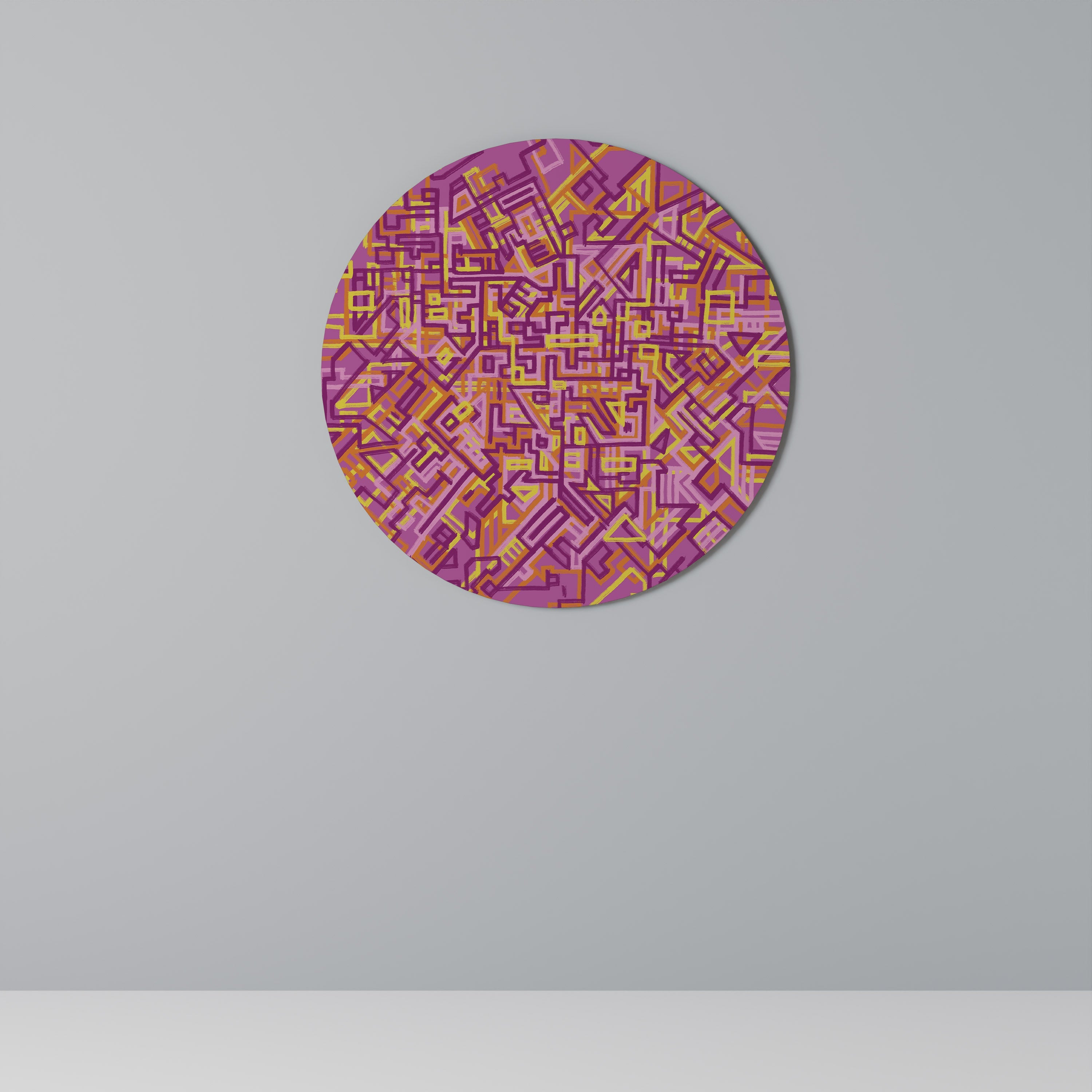 LOVELY MEMORIES Runde Wanddekoration Ø 69 cm