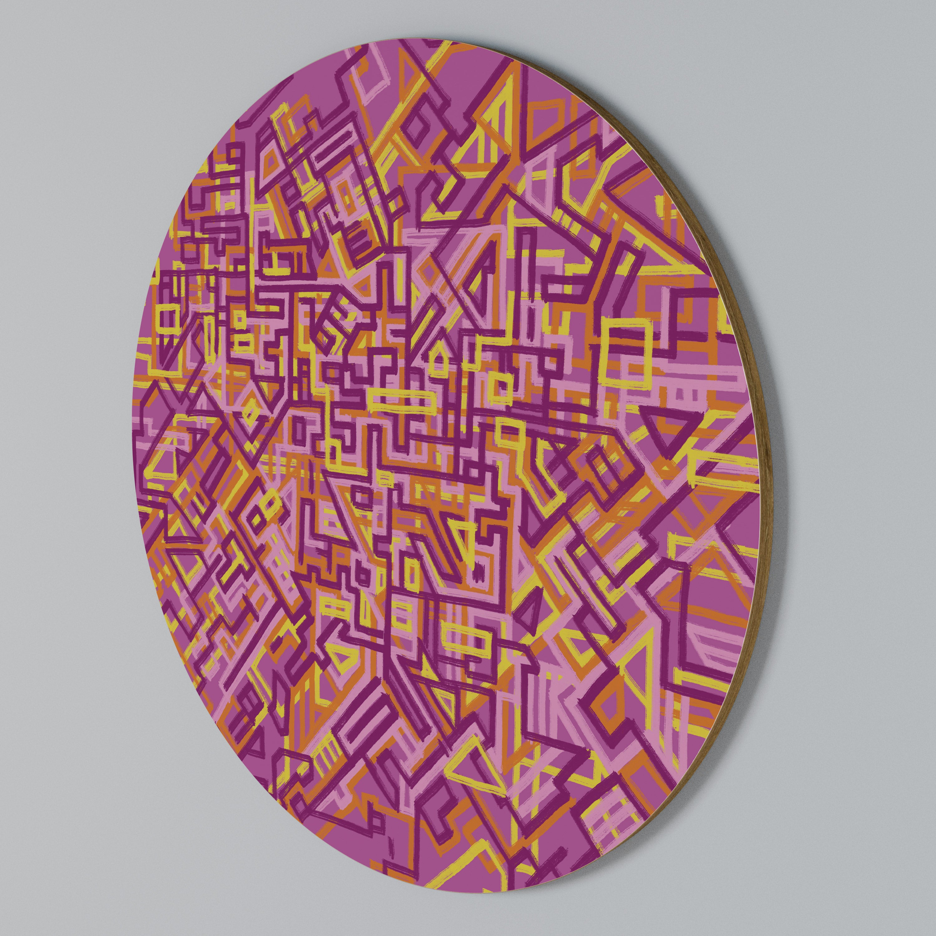 LOVELY MEMORIES Rundes Wandbild