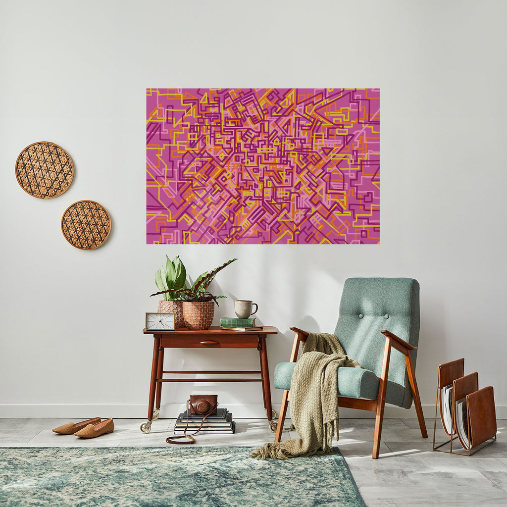 LOVELY MEMORIES Selbstklebendes Horizontal-Poster