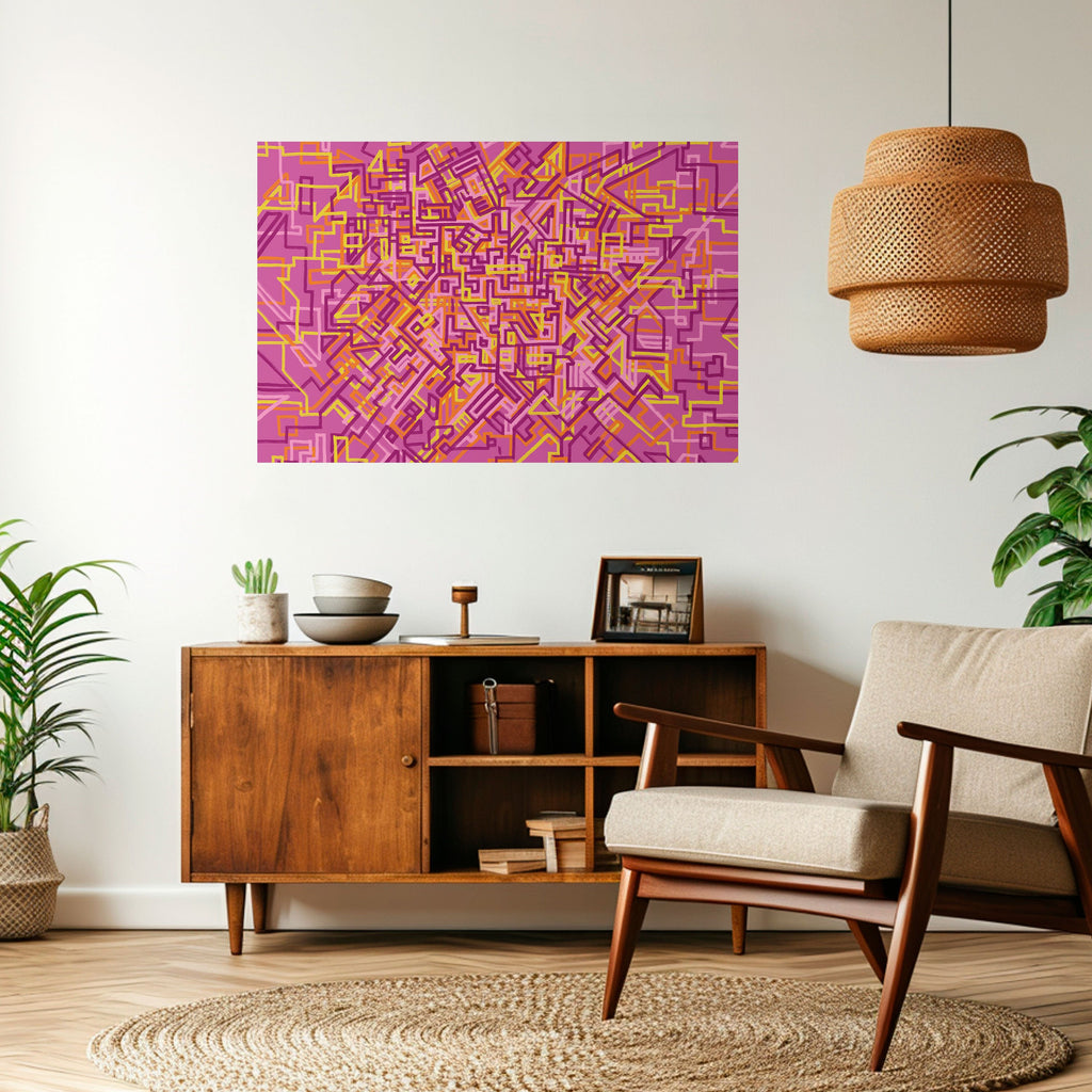 LOVELY MEMORIES Selbstklebendes Horizontal-Poster