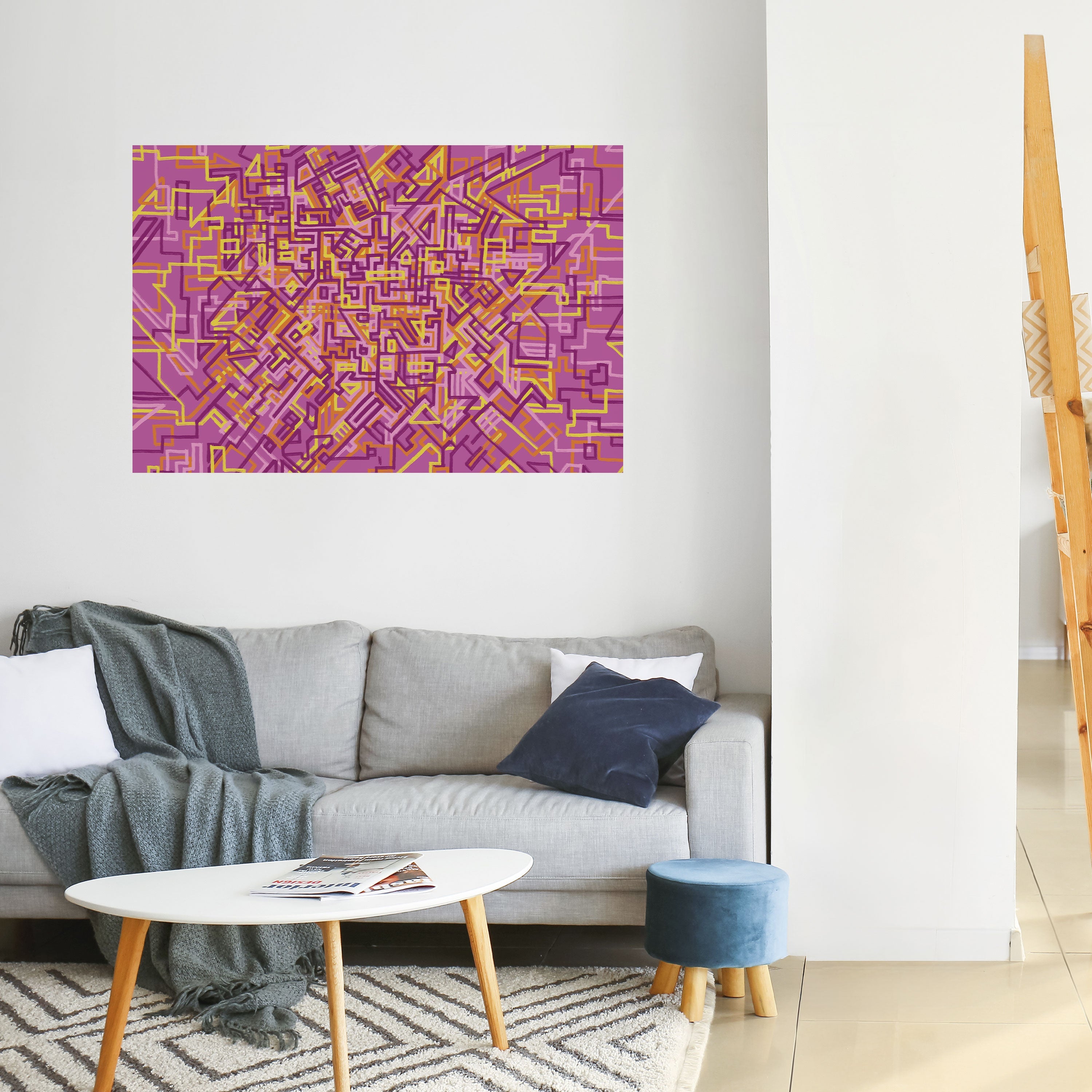 LOVELY MEMORIES Selbstklebendes Horizontal-Poster