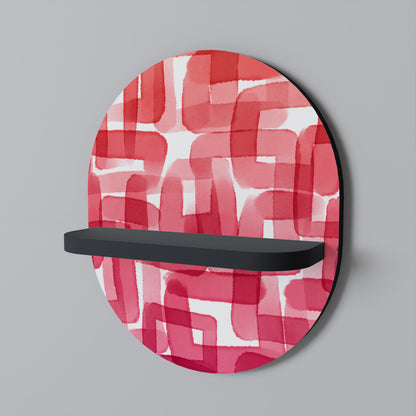 KALEIDOSCOPIC CUBISM Dekoratives Wandregal