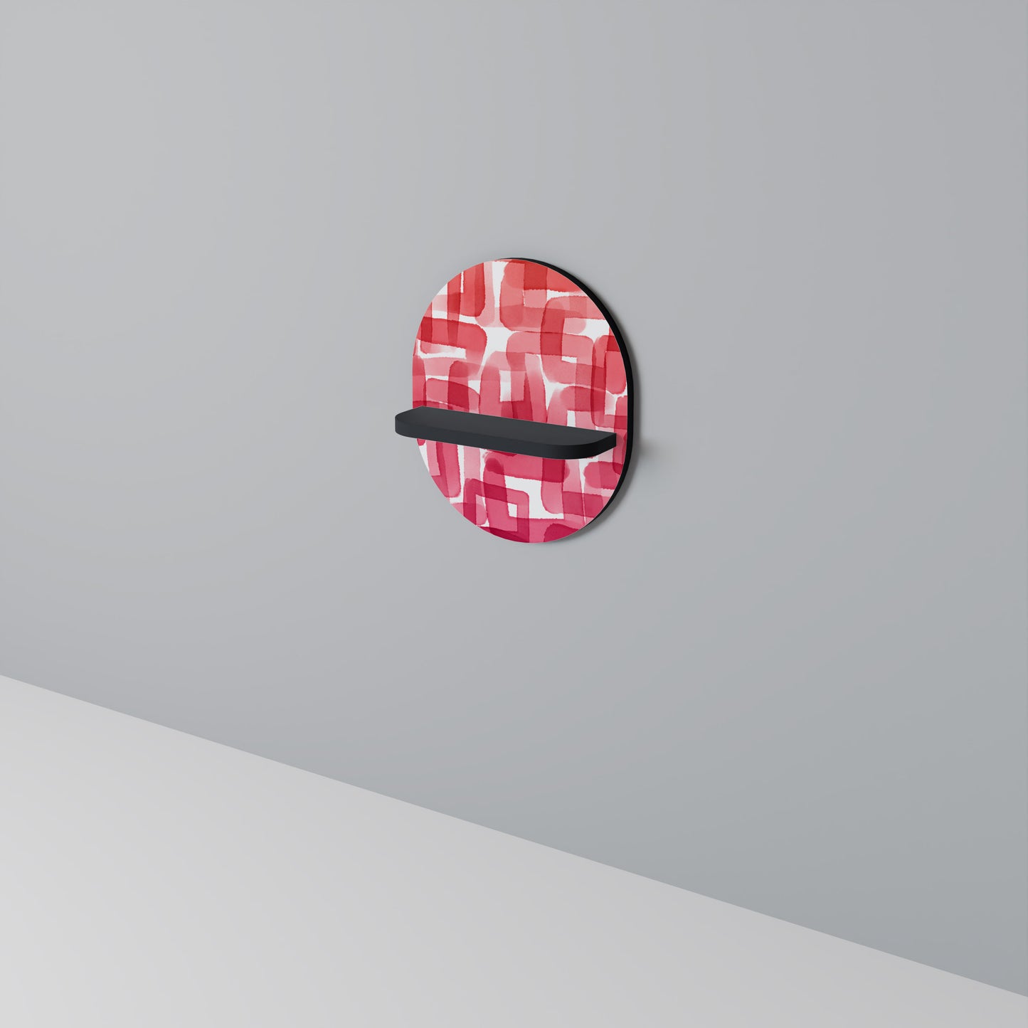KALEIDOSCOPIC CUBISM Dekoratives Wandregal