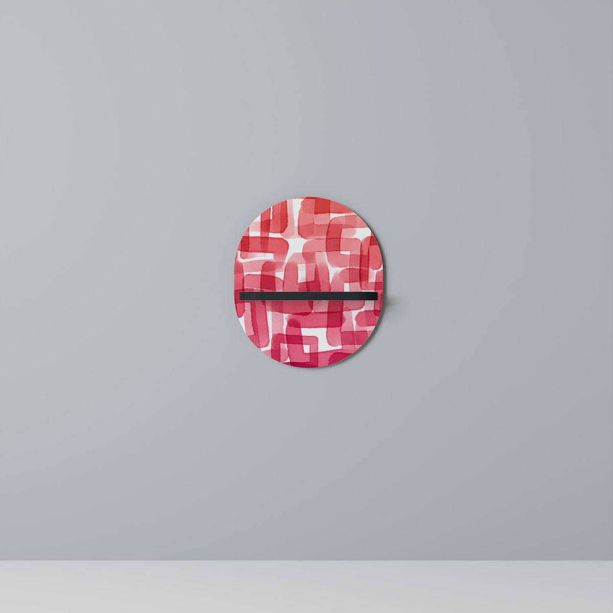KALEIDOSCOPIC CUBISM Dekoratives Wandregal