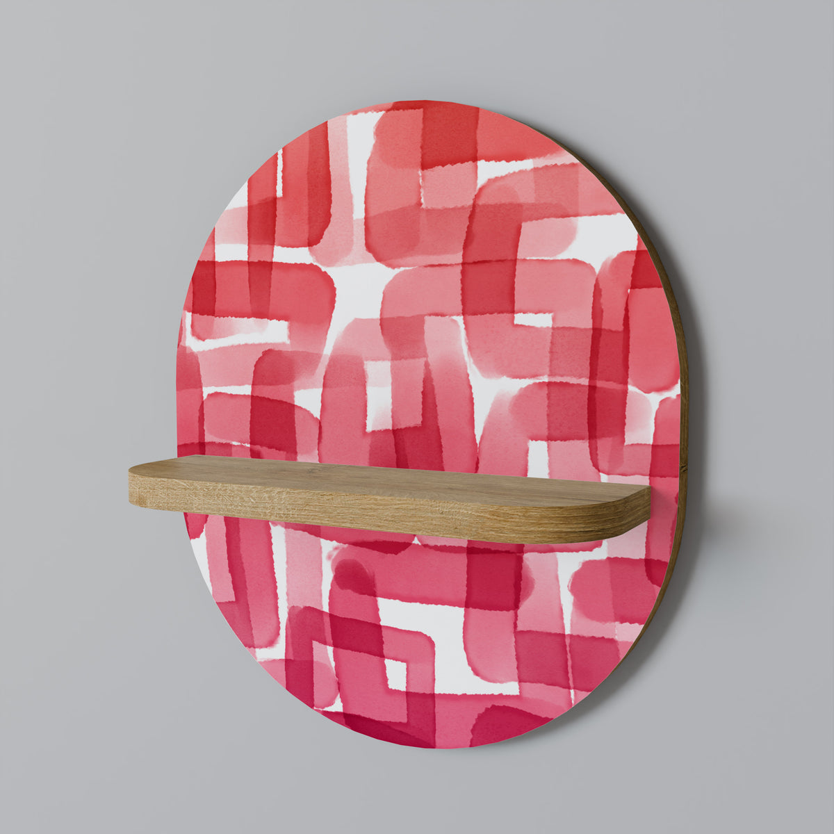 KALEIDOSCOPIC CUBISM Dekoratives Wandregal