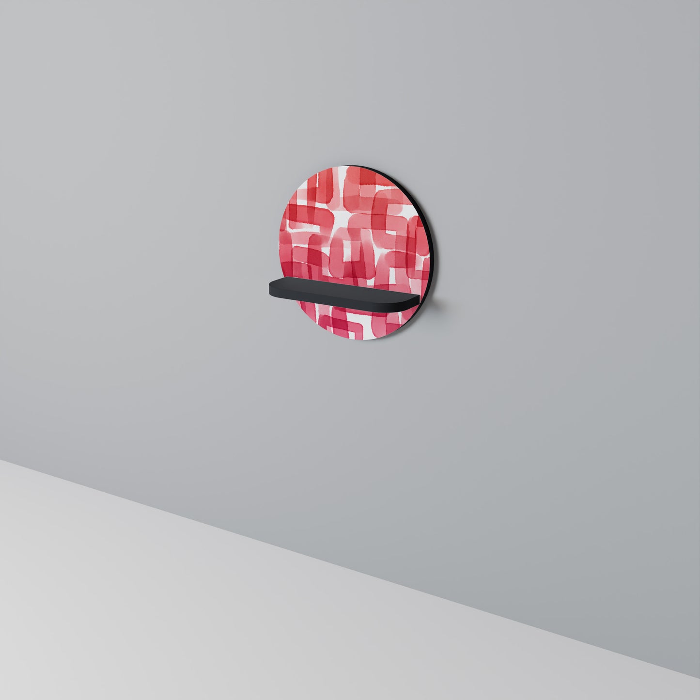 KALEIDOSCOPIC CUBISM Dekoratives Wandregal