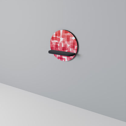 KALEIDOSCOPIC CUBISM Dekoratives Wandregal