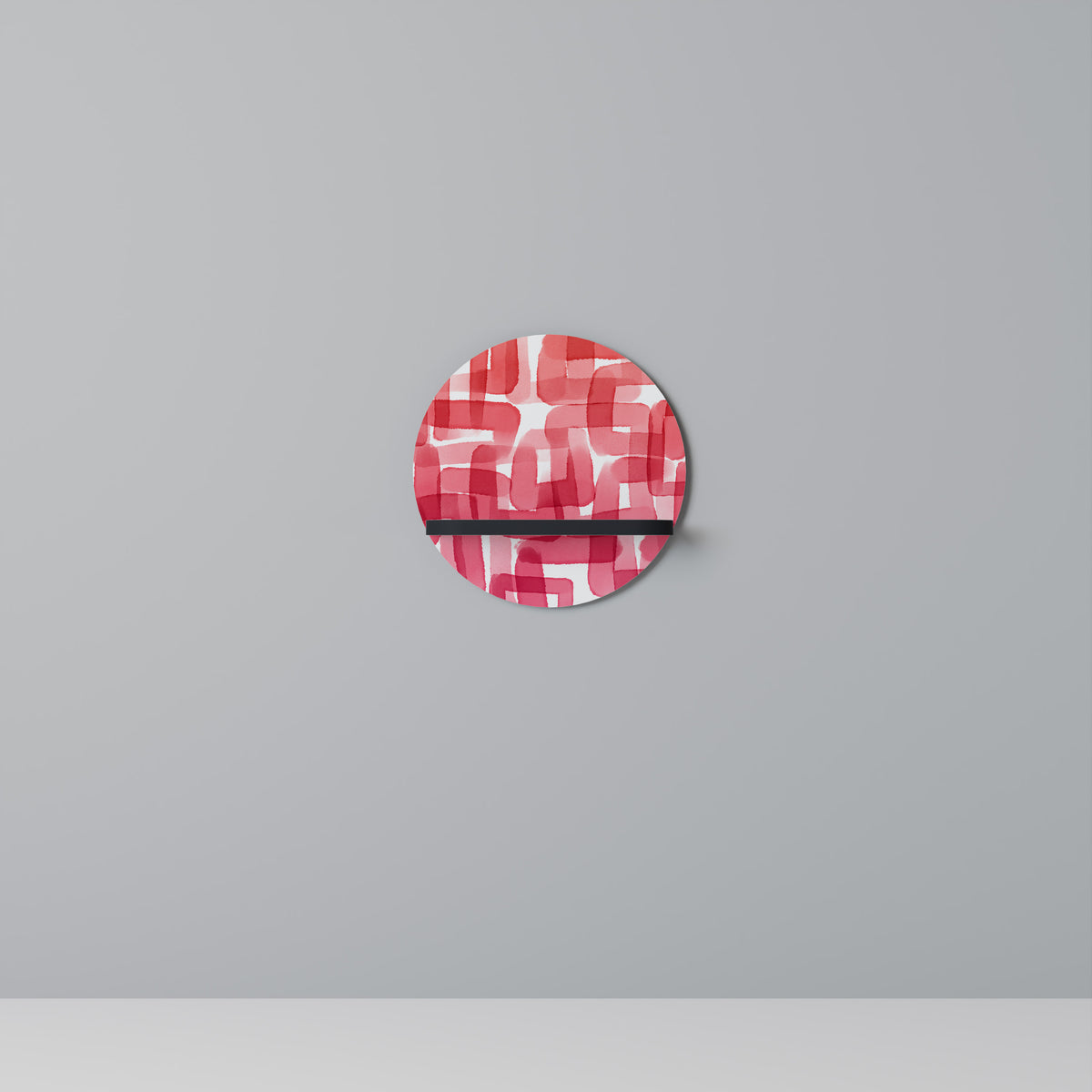 KALEIDOSCOPIC CUBISM Dekoratives Wandregal