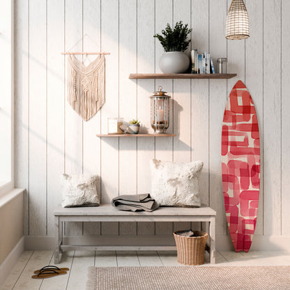KALEIDOSCOPIC CUBISM Deko-Surfboard