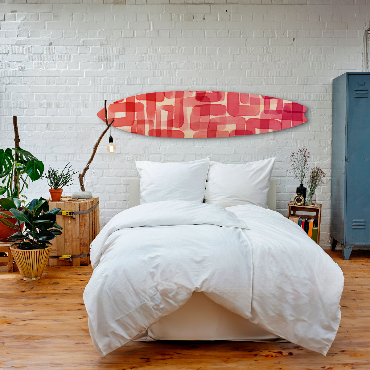 KALEIDOSCOPIC CUBISM Deko-Surfboard