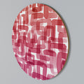 KALEIDOSCOPIC CUBISM Round Wall Art