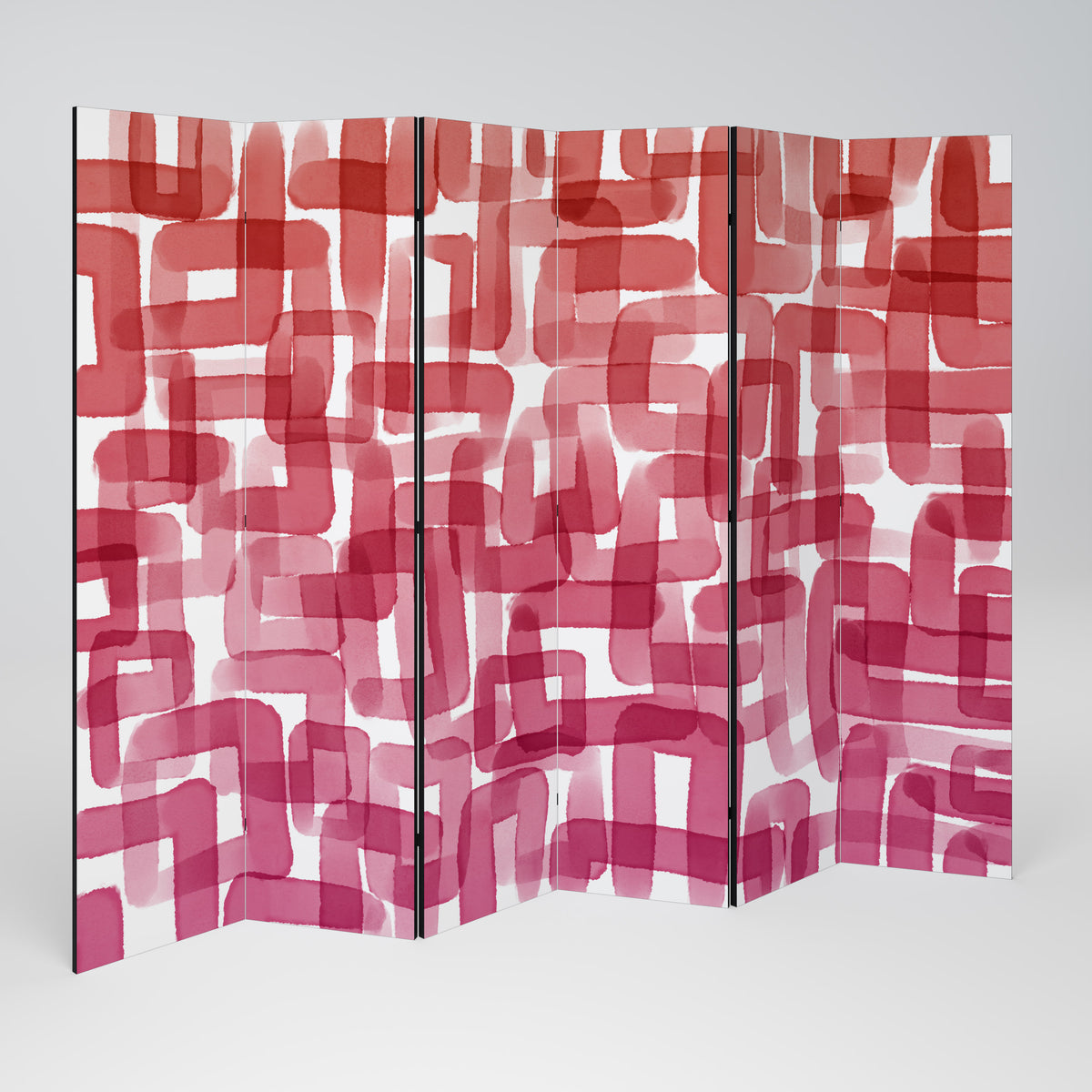 KALEIDOSCOPIC CUBISM 6-teiliger Paravent
