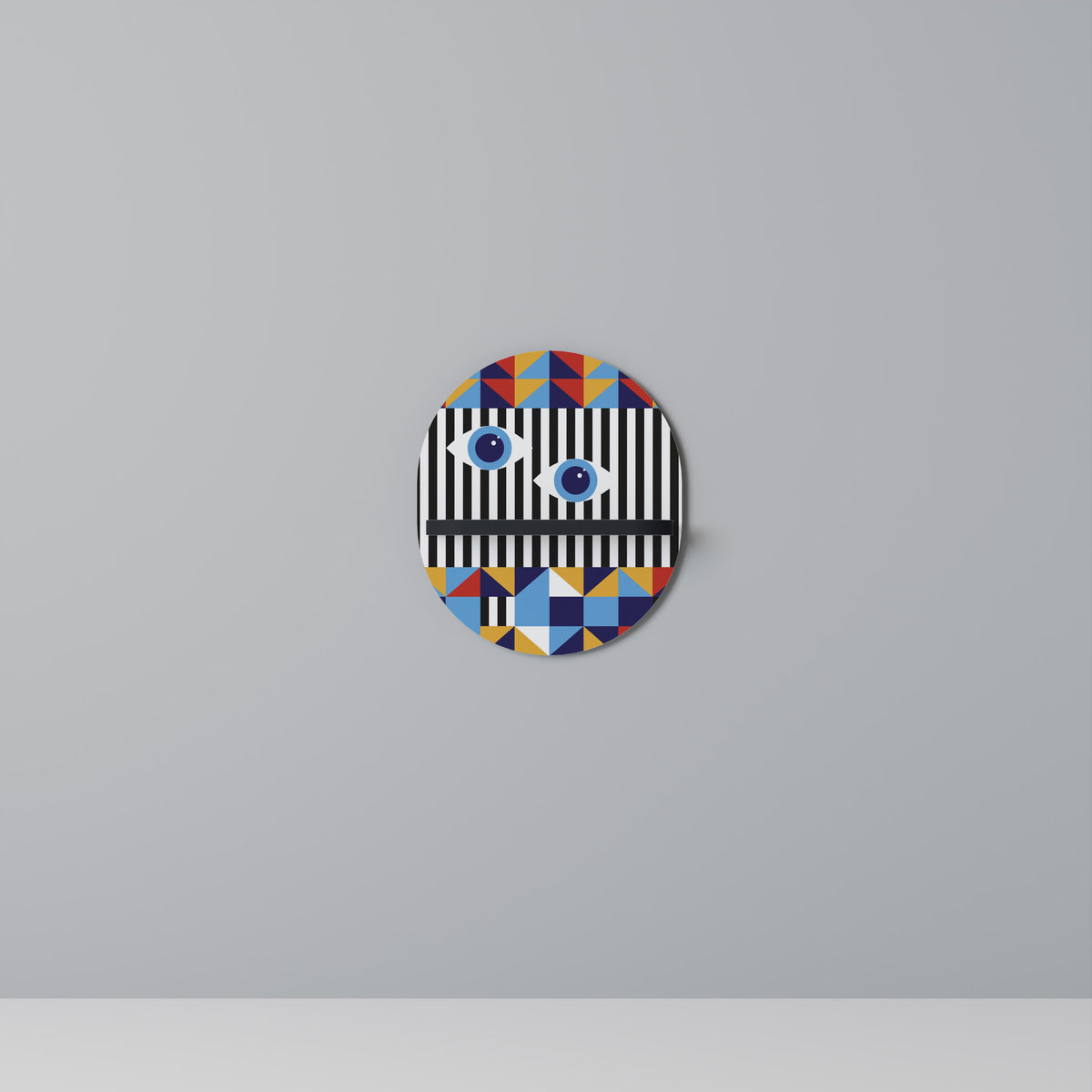 ABSTRACTION AND GEOMETRY Dekoratives Wandregal