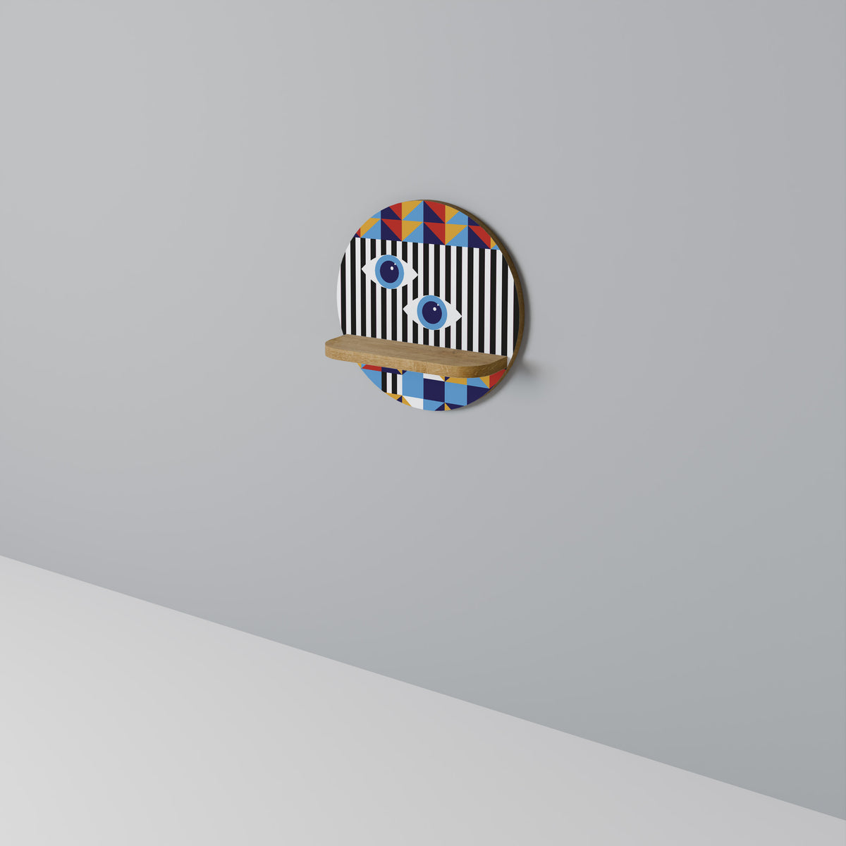 ABSTRACTION AND GEOMETRY Dekoratives Wandregal
